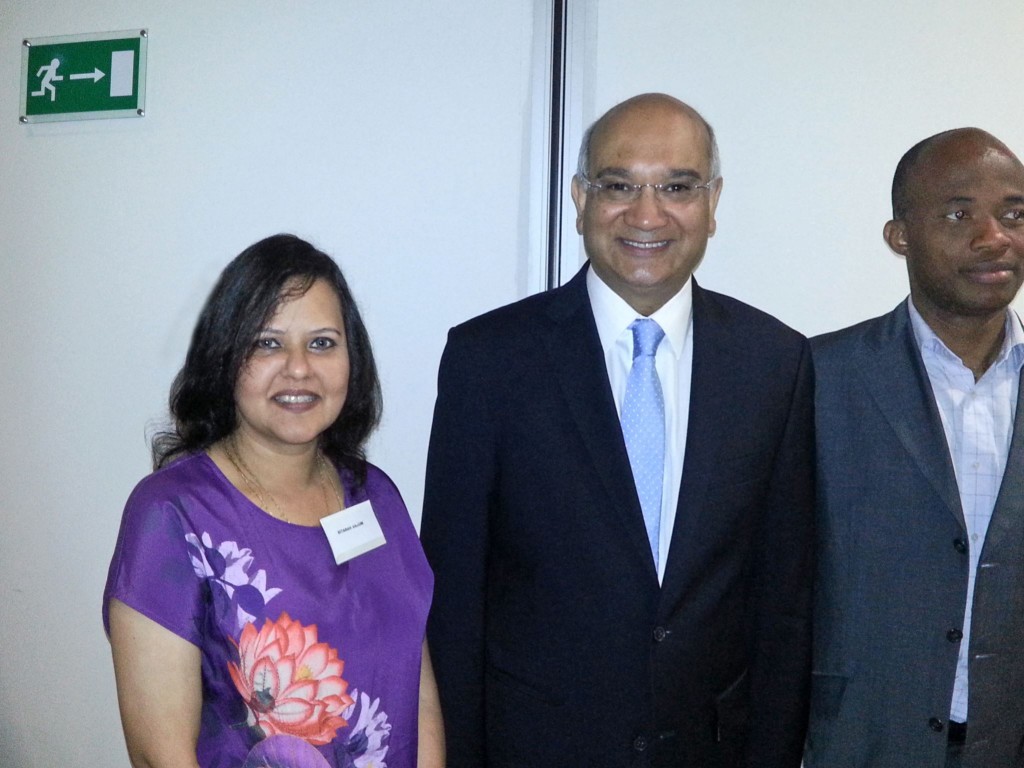 Attending BAME Conference 2013 with Keith Vaz MP